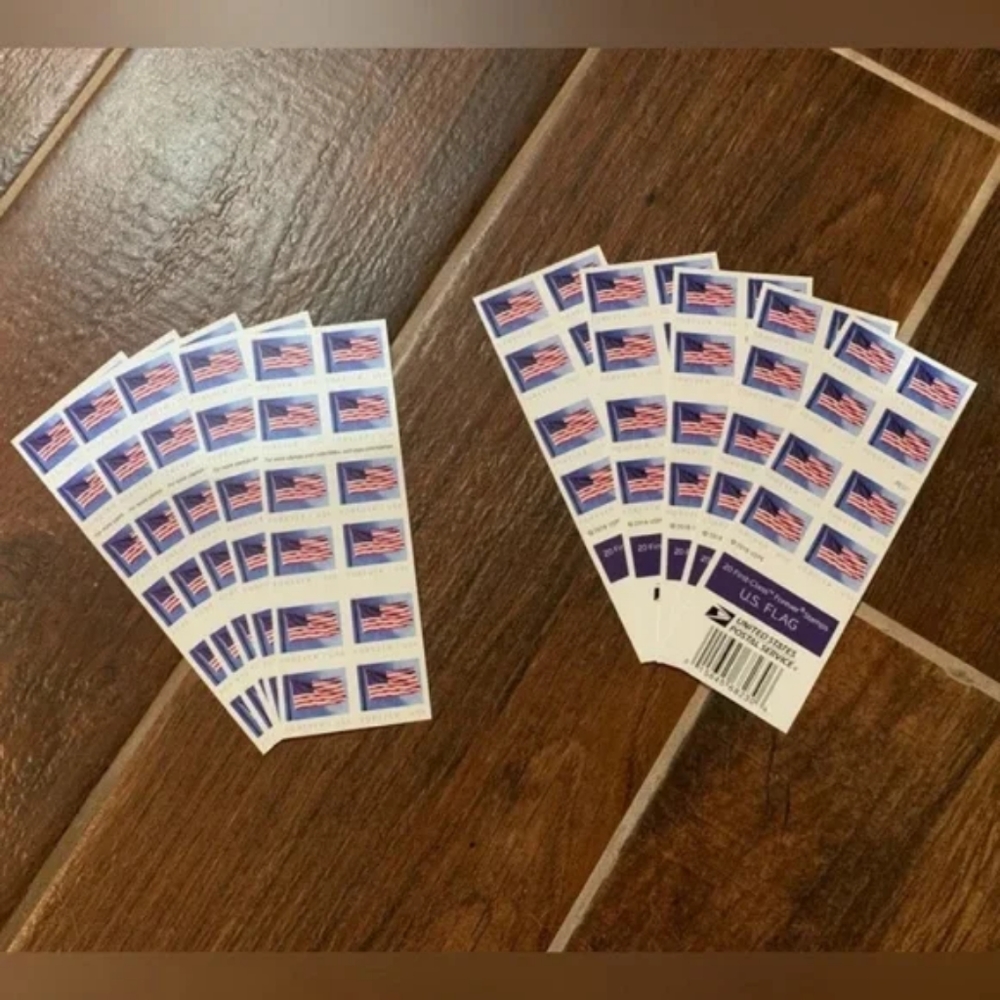 1000 Forever Stamps 2019 （50 Booklets of 20 1000 stamps)